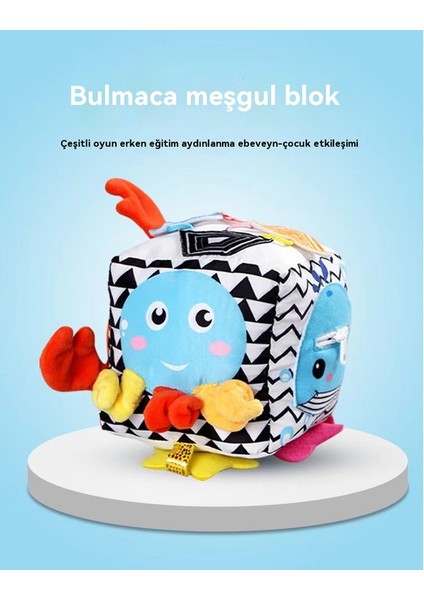 Yeni Renkli Bina Blokları, Bebek Işık Oyuncakları, Rubik'in Kutu, Bebek Erken Eğitim Öğrenmesi, Oyuncakları Giyinmek, Zar (Yurt Dışından)