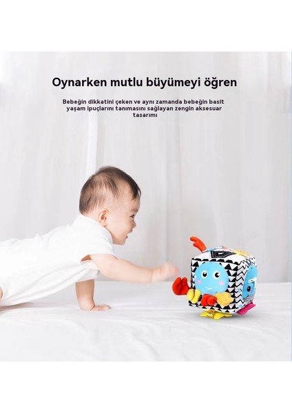 Yeni Renkli Bina Blokları, Bebek Işık Oyuncakları, Rubik'in Kutu, Bebek Erken Eğitim Öğrenmesi, Oyuncakları Giyinmek, Zar (Yurt Dışından)