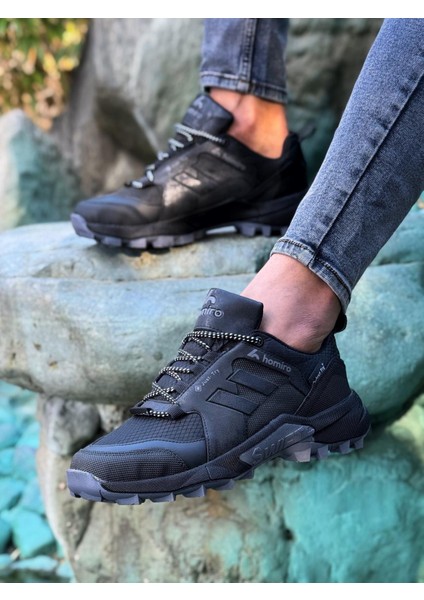 Su Geçirmez Poli Taban Spor Ayakkabı-Siyah modelleri