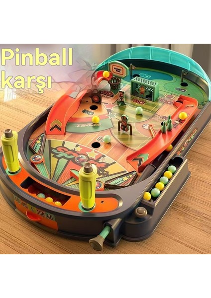 Çocukların Beyin Bulmacası Oyuncakları, Pinball Masa Oyunu Masası, Anne-Çocuk Etkileşimi, 16 Toplu Iki Oyuncu Oyuncu (Yurt Dışından)