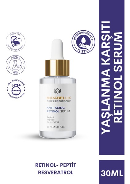 Yaşlanma Karşıtı Retinol Serum