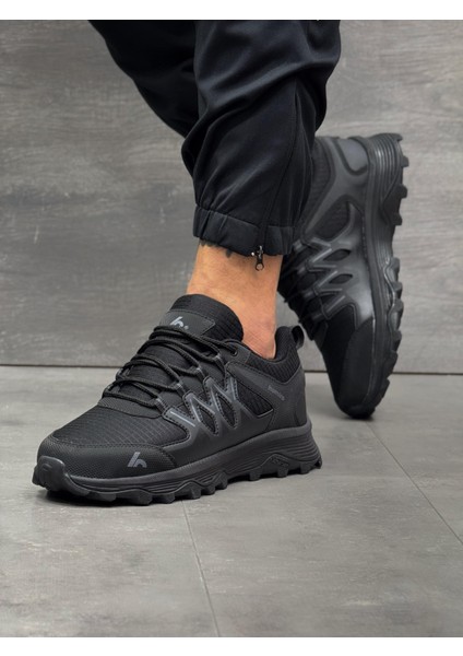 Su Geçirmez Trekking Sneaker Ayakkabı-Siyah fiyatları