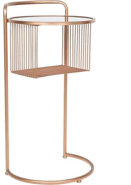 Vitale Bronz Metal Sehpa