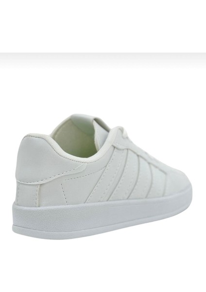 Cilt Günlük Rahat Sneaker-Beyaz fiyatları
