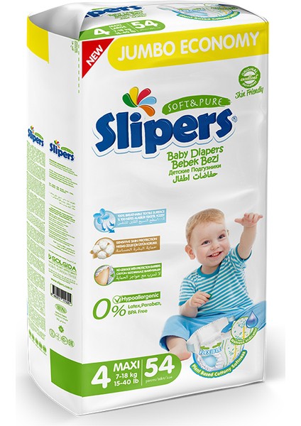 Slipers 4 Numara Bebek Bezi