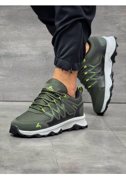 Su Geçirmez Trekking Sneaker Ayakkabı-Haki modelleri