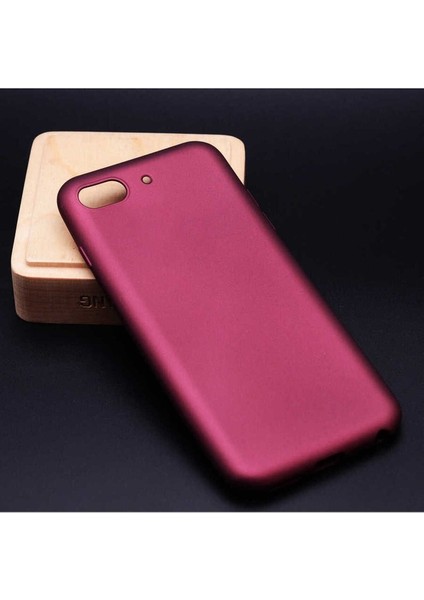 Asus Zenfone 4 Max ZC520KL Uyumlu Kılıf Premier Silikon Kapak, Mürdüm