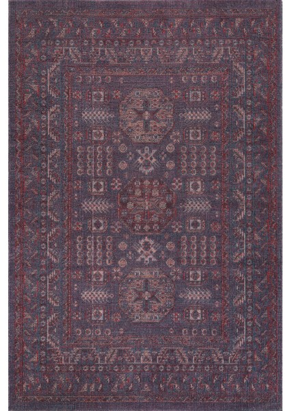 Antik 1113 Klasik Vintage Salon Halısı Mor Retro Mutfak Halısı Tozumaz İnce Makine Halısı 100x200 indirimleri