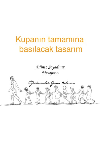 Kişiye Özel Öğretmenler Günü Hatırası Yazılı Mesajlı Premium Porselen Kupa GDTK-901015