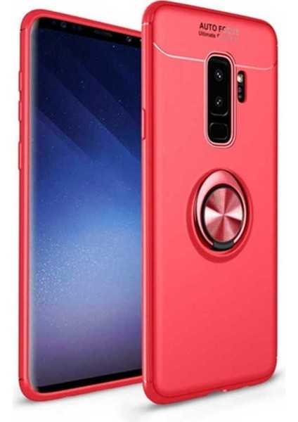 Samsung Galaxy S9 Plus Uyumlu Kılıf Ravel Silikon Kapak, Kırmızı
