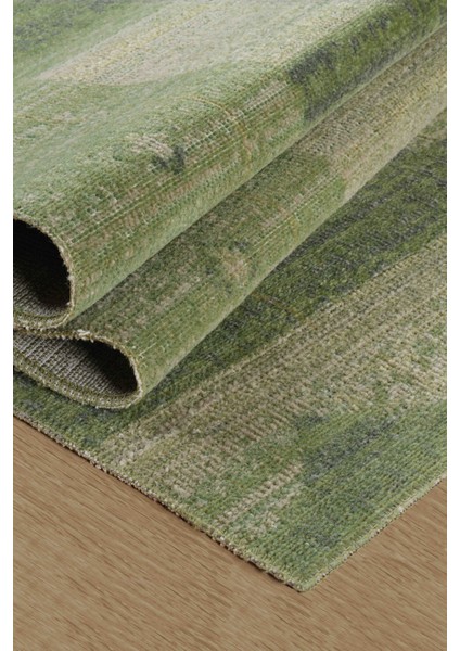 Antik 1114 Klasik Vintage Salon Halısı Yeşil Retro Mutfak Halısı Tozumaz İnce Makine Halısı 160x230 modelleri