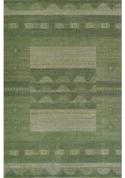 Antik 1114 Klasik Vintage Salon Halısı Yeşil Retro Mutfak Halısı Tozumaz İnce Makine Halısı 160x230 indirimleri