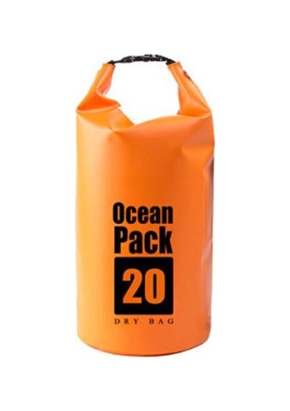 Lethe Boards Ocean Pack Turuncu 20 L Su Geçirmez Yüzen Çanta