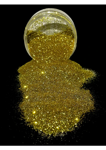 Epoksi Glitter Sim 50 gr Ince Mikron Parlak Gold