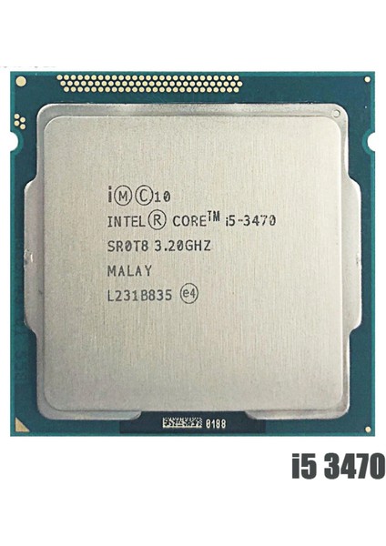Core i5-2400 3.1GHz 6MB Cache Tray İşlemci LGA 1155 H61 Tray