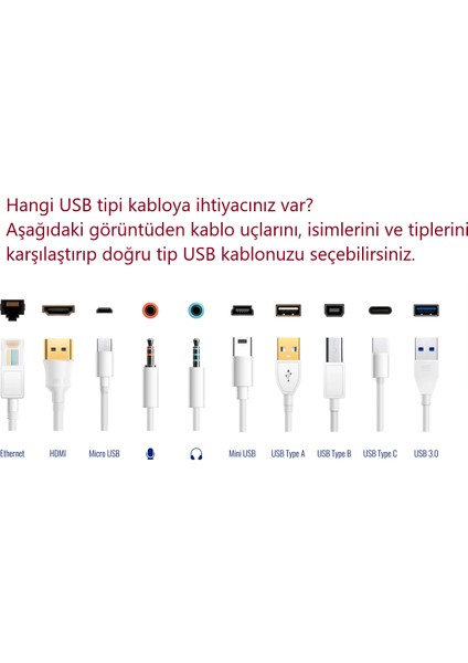 SL-227/V8 USB Data Kablosu, Şarj Kablosu - Tip A\'dan Micro USB 1mt