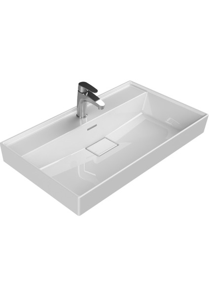 Sharp Etajerli Lavabo 80 x 48 cm