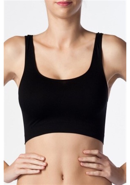 Kalın Askılı Seamless Büstiyer 2410