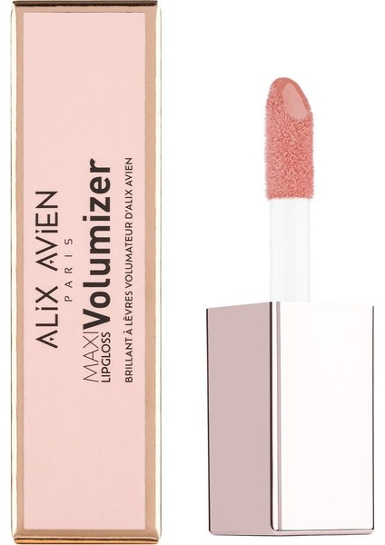 Maxivolumizer Lipgloss 210 - Sunny Glaze - Kalıcı ve Nemlendirici Ruj - Dolgunlaştırıcı Etki