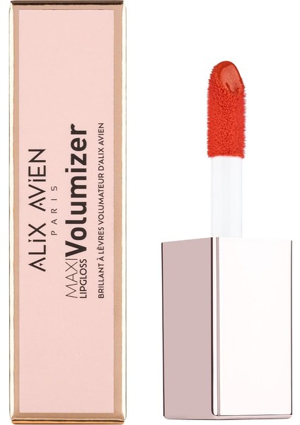 Maxivolumizer Lipgloss 218 - Red Hot Luster - Kalıcı ve Nemlendirici Ruj - Dolgunlaştırıcı Etki