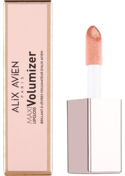 Maxivolumizer Lipgloss 206 - Peachy Stardust - Kalıcı ve Nemlendirici Ruj - Dolgunlaştırıcı Etki