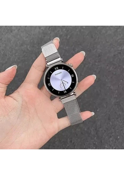 Huawei Watch Gt 4/gt 5 Uyumlu 18MM Metal Hasır Kordon