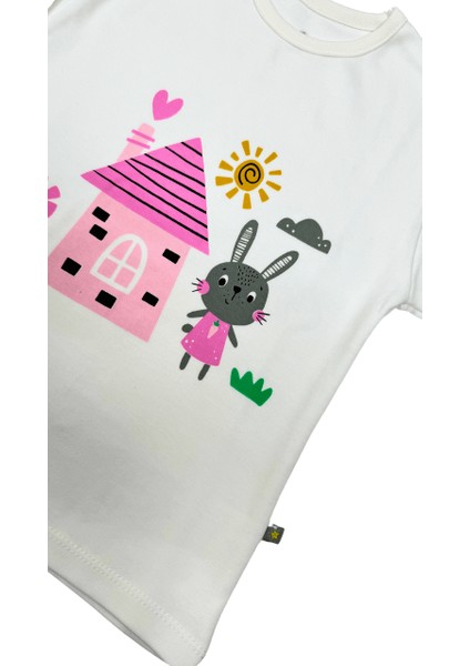 Çocuk Pijama 1-5 Yaş Tavşan Desen modelleri