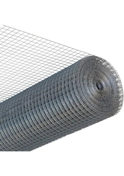 10 x 10 mm 090 mm Kalınlığında Galvaniz Daldırma Tel Kafes Kümes Teli 150 cm Genişlik 5-10-15-25 Metre Uzunluk modelleri