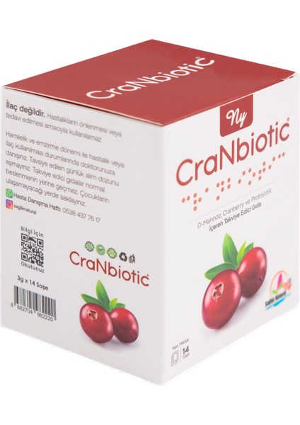 Cranbiotik Destekleyici fiyatları