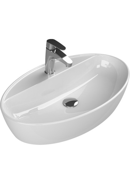 One Tezgahüstü Lavabo 67X42 cm