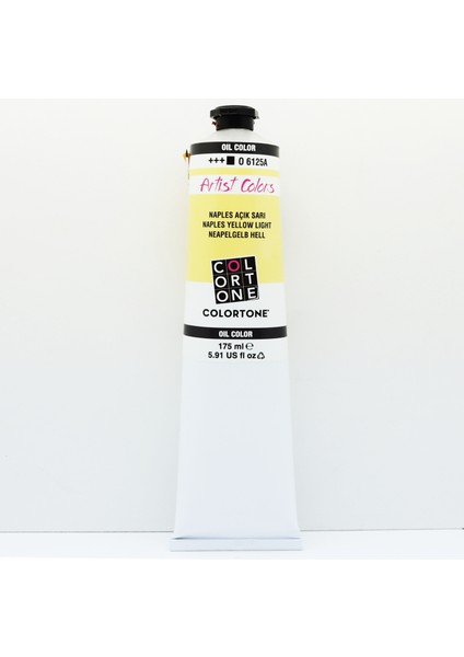 Artist Colors Artist Serisi Yağlı Boya 175 ml (Naples Açık Sarı)