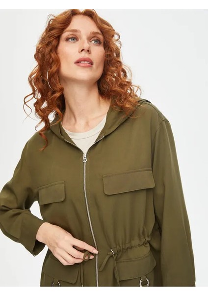 Relax Liyoselli Metal Aksesuarlı Overshırt Tunik 69784 indirimleri