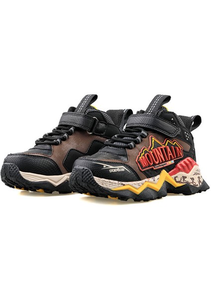 FK24 1846 Siyah Kırmızı Sarı Çocuk Günlük Ayakkabı FK24-1846-SIYAH-KIRMIZI-SARI Kahverengi modelleri