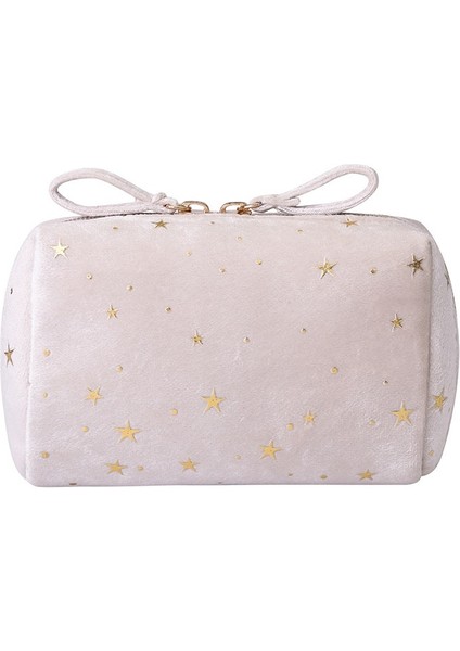 Yeni Kadife Kozmetik Çantası, Her Zaman Taşınabilir, Kadife Yıldız El Çantası, Kolay Taşınabilen Ruj Saklama Çantası (Yurt Dışından)