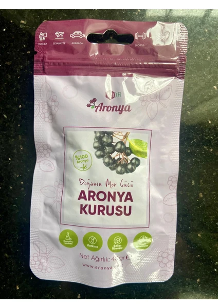 Mor Aronya - Aronya Kurusu 40 gr (2024 yeni sezon)