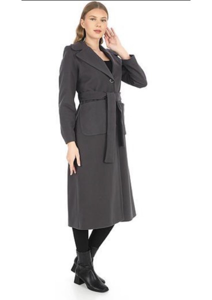 Sakine Kadın Spor Günlük Astarlı Örme Kaşe Kaban fiyatları