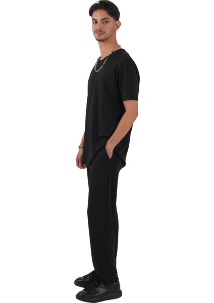 Erkek Basic Lastik Detay Fitilli Pantolon fiyatları