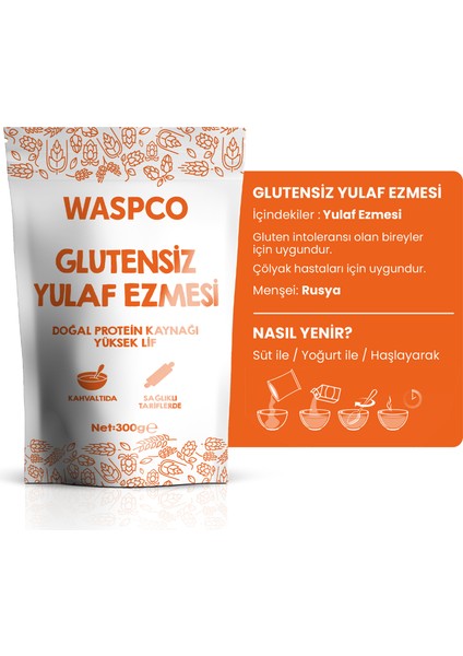 Glutensiz Yulaf Ezmesi 300 g