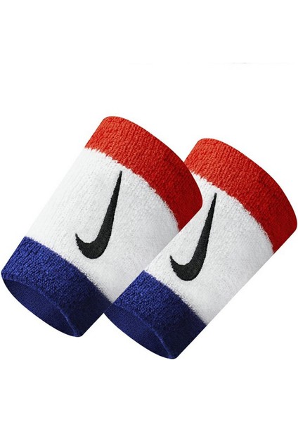 Swoosh Doublewide Wristbands 2 Pk Kırmızı Bilek Bandı N.000.1586.620