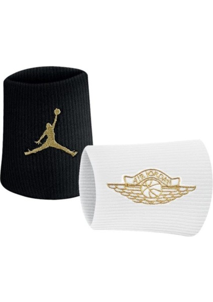 JORDAN JUMPMAN WINGS WRISTBANDS 2.0 2 PK SİYAH Erkek Bileklik