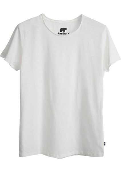 O-Neck T-Shırt Beyaz Erkek T-Shirt 18.01.07.011-C04