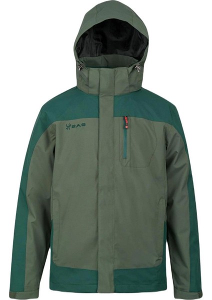 Elbruz 3in1 Jacket Man Green Erkek Ceket 2ASM010422YSL