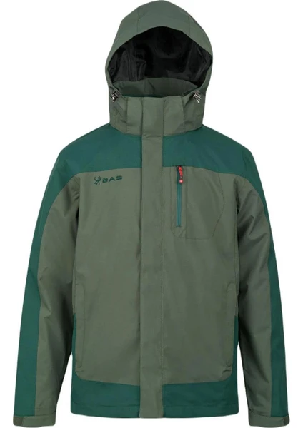 2As Elbruz 3in1 Jacket Man Green Erkek Ceket M010422YSL