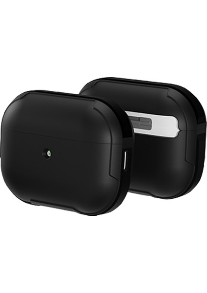 Airpods Pro 2 (2.nesil) Mo-A8 Armor Kılıf - Siyah 13