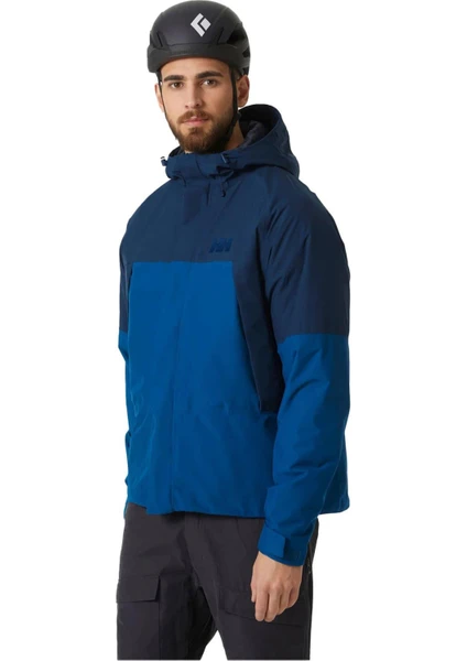 Helly Hansen Banff Insulated Erkek Mavi Kapüşonlu Mont