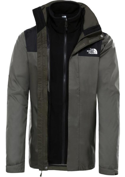 M Evolve Iı Triclimate Jacket - Eu Siyah Erkek Mont NF00CG55JK31 modelleri