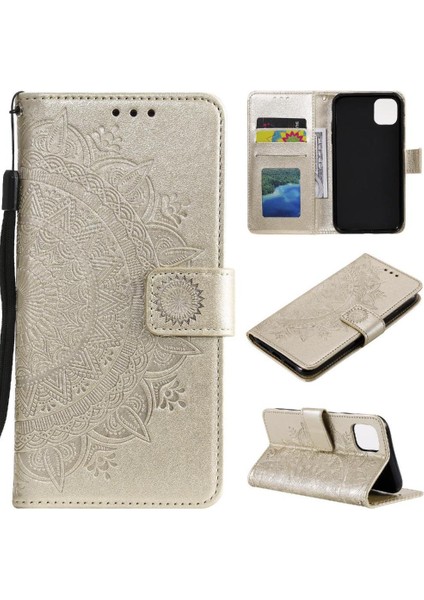 Xiaomi Poco M6 4g Için Flip Case Pu Deri Kickstand Cüzdan Kılıf Totem (Yurt Dışından)