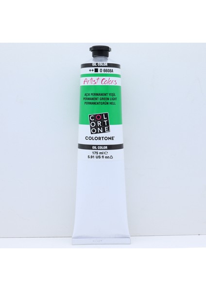 Artist Colors Serisi Yağlı Boya 175 ml (Açık Permanent Yeşil)