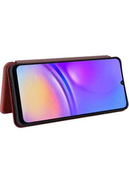 Samsung Galaxy A06 Deri Folio Flip Case Tam Koruma Için Flip Case (Yurt Dışından)