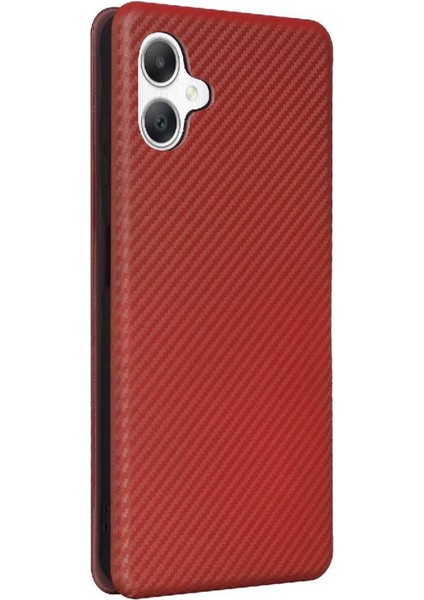 Samsung Galaxy A06 Deri Folio Flip Case Tam Koruma Için Flip Case (Yurt Dışından)